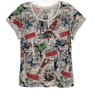 Mighty Fine Marvel Comics Short Sleeved T-Shirt US M